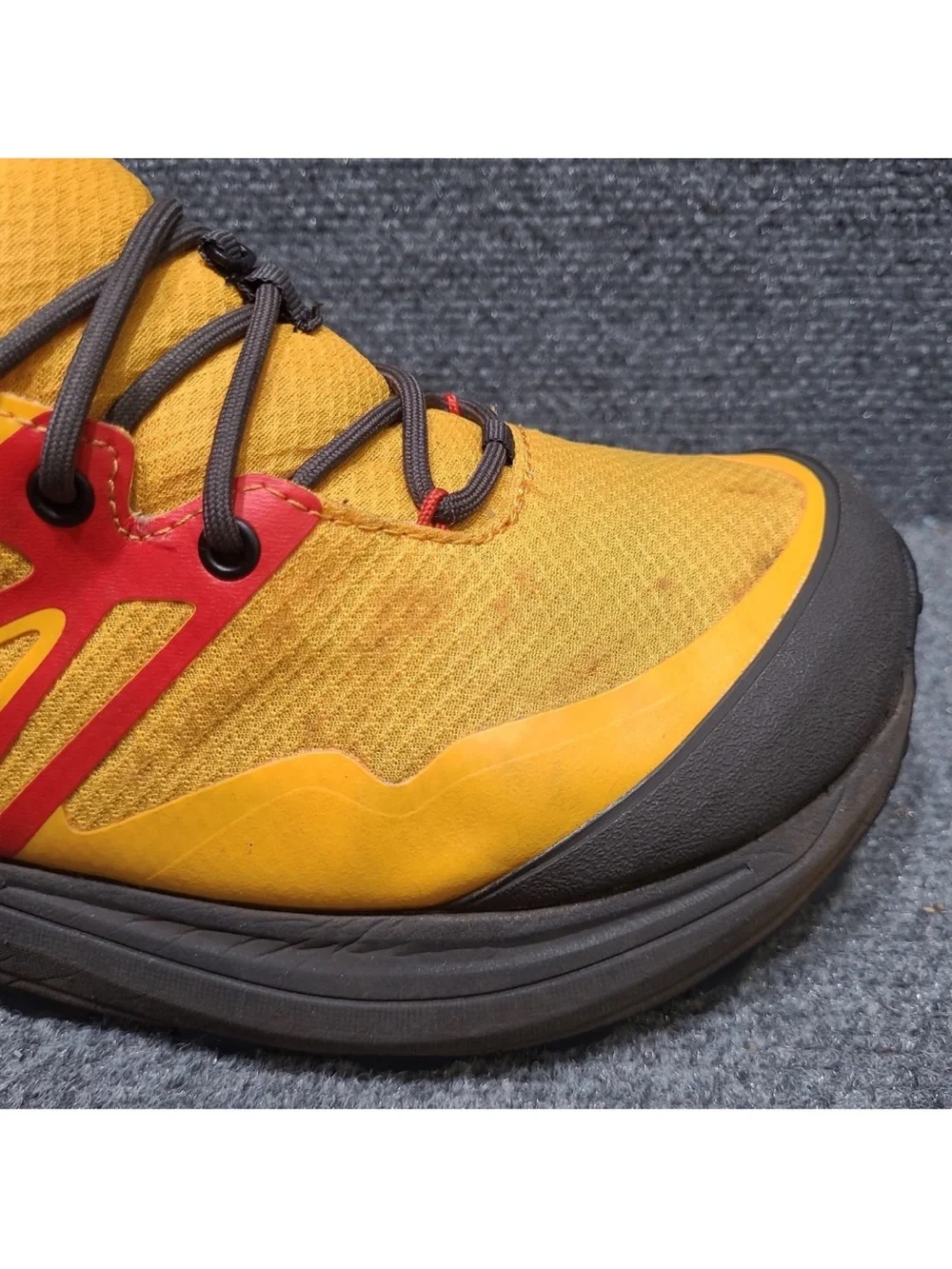 Men's Topo Athletic Trailventure 2 WP Hiking Boot  Orange Black VIBRAM Size 10.5